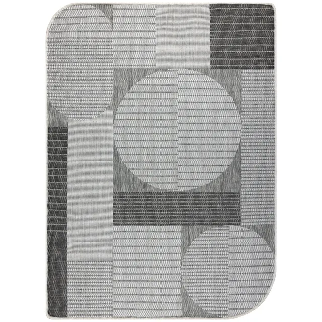 RUGSX Kleden Rugsx ORGANIC 2769 sisaltapijt Geometrisch ecru / grijs 160x220 cm Beige