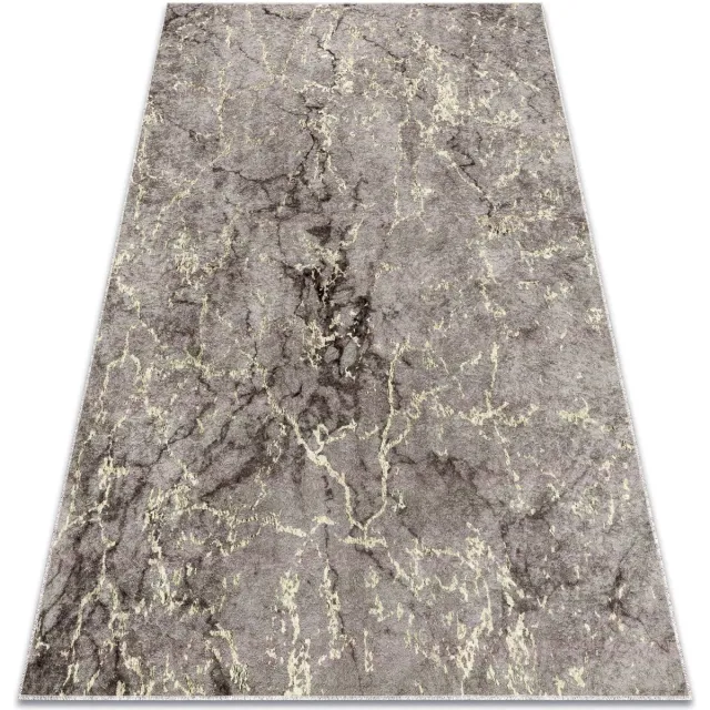 RUGSX Kleden Rugsx MIRO 52003.801 tapijt wasbaar marmer antislip - 160x220 cm Grijs