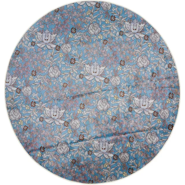 Essenza Ophelia Vloerkleed Midnight swim - Ø 180 cm