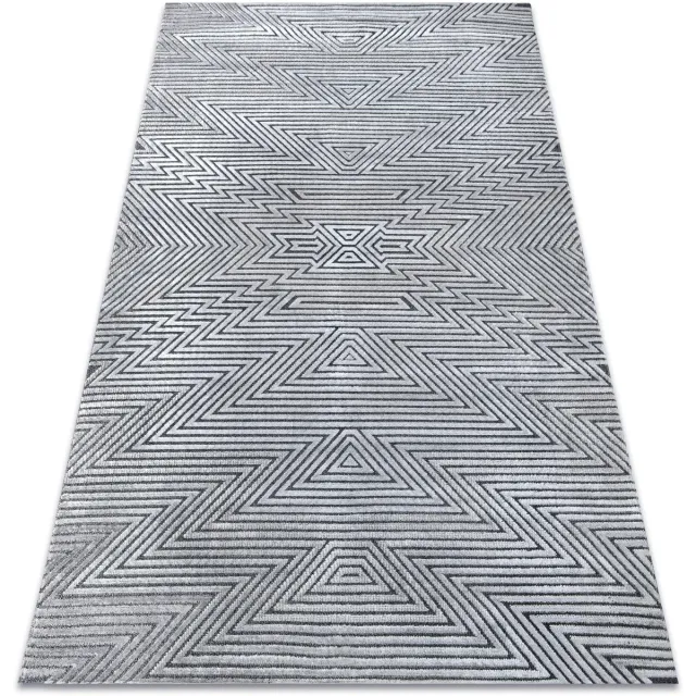 RUGSX Kleden Rugsx Tapijt Structureel SIERRA G5013 Plat geweven Grijs