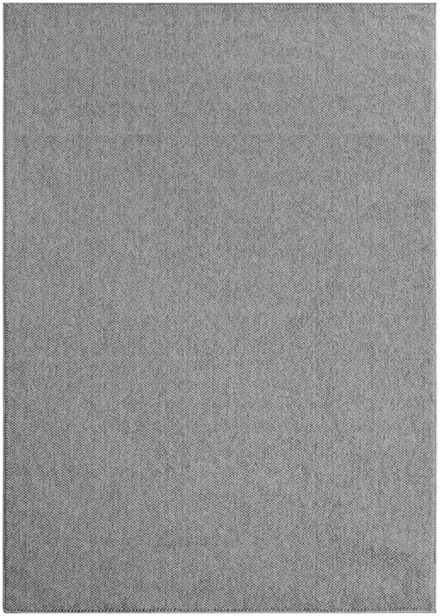 Dutch XXL Effen Vloerkleed | Tapijt | Helix | Ribbels | Zilver | 80x250 cm