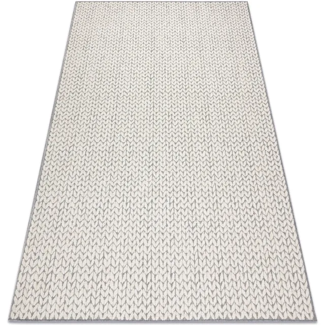 RUGSX Kleden Rugsx Tapijt SPRING 20467332 Zilverspar chevron Sisal 80x150 cm Beige