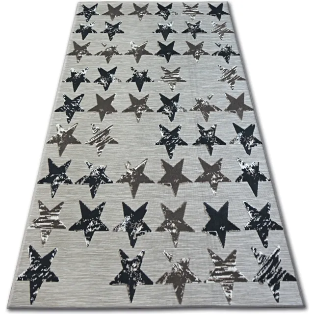 RUGSX Kleden Rugsx Tapijt LISBOA 27219/975 Sterretje bruin 80x150 cm