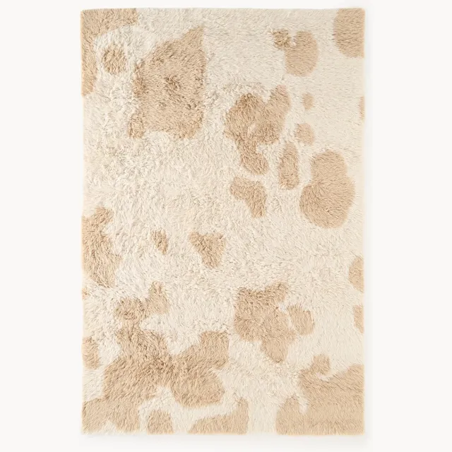 Westwing Collection Handgetuft wollen vloerkleed Izzie Beige