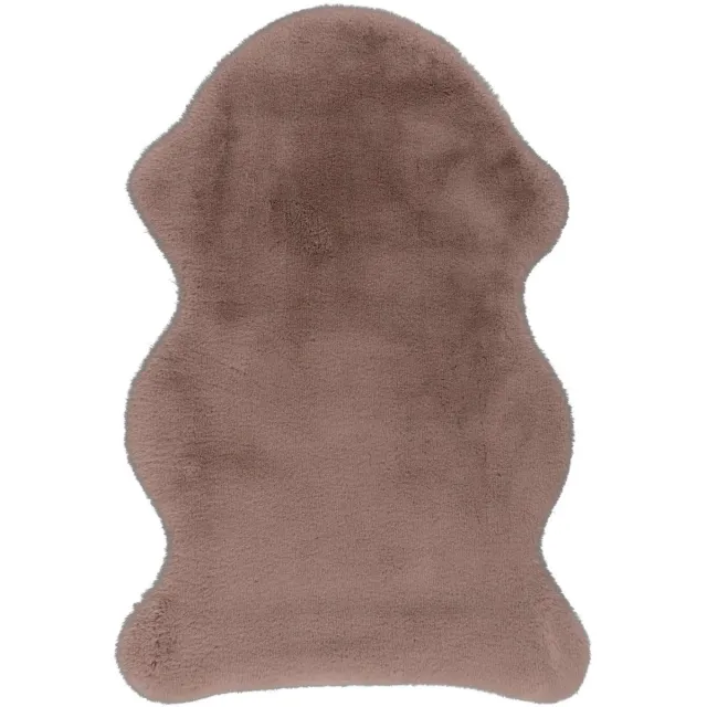 Dutch XXL Organisch Vloerkleed | Tapijt | Cosy | Uni | Poederroze | 60x90 cm