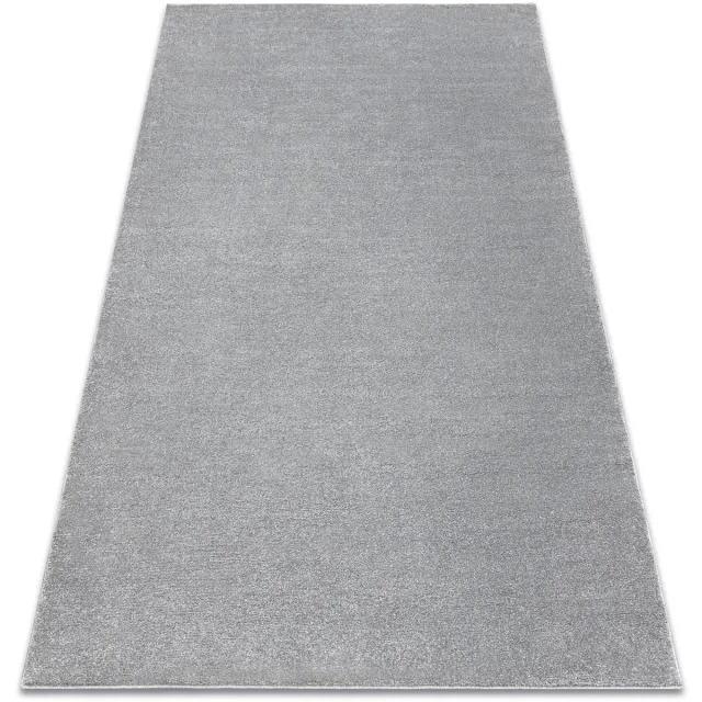 Kleden Rugsx Tapijt SOFTY uniform, enkele kleur grijs 140x190 cm