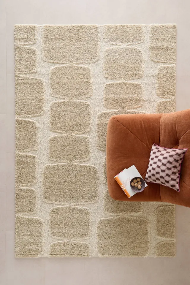 NOUS Living Embrace vloerkleed off-white, foto 2