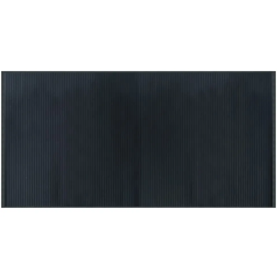 vidaXL Vloerkleed rechthoekig 100x200 cm bamboe grijs, foto 4