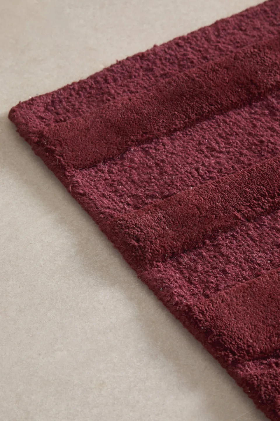 Studio LIVIT Velabu wol vloerkleed burgundy, foto 5