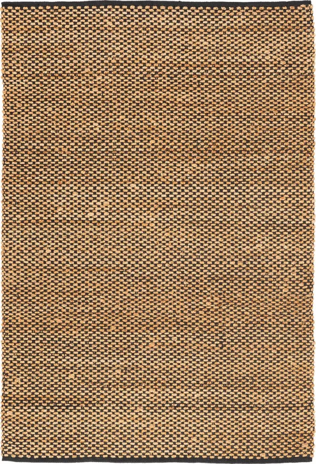 Pergamon Natuurvezel tapijt Jute Salsa gevlekt Beige Zwart