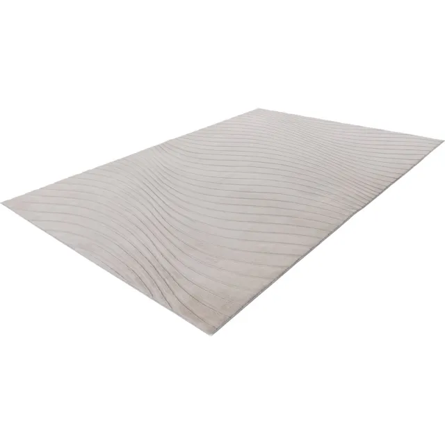 Lalee Comfort - Japandi Vloerkleed - Superzacht - Karpet - Tapijt hoog laag polig effen Fluffy 160x230 cm licht taupe licht-taupe
