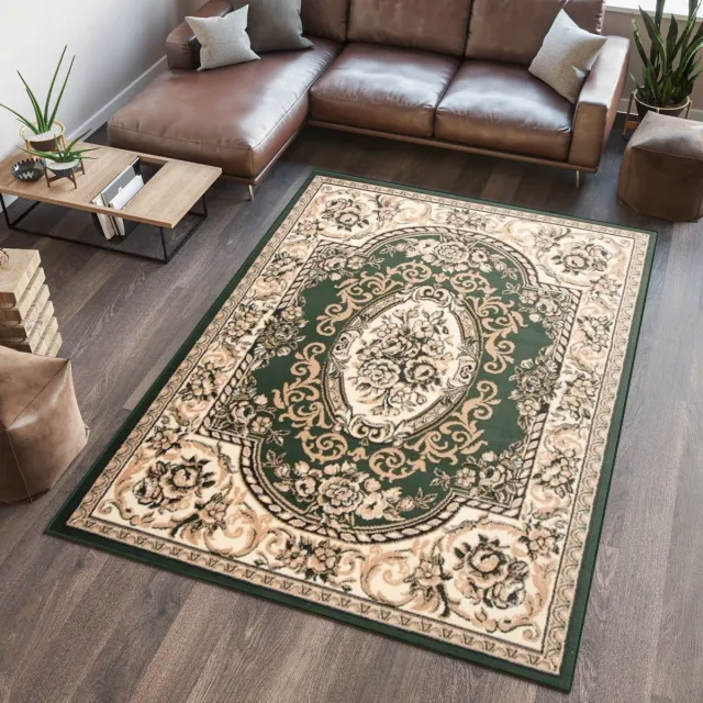 Tapiso Atlas PP Vloerkleed Beige Groen Perzisch Woonkamer Tapijt Maat- 250x300, foto 6