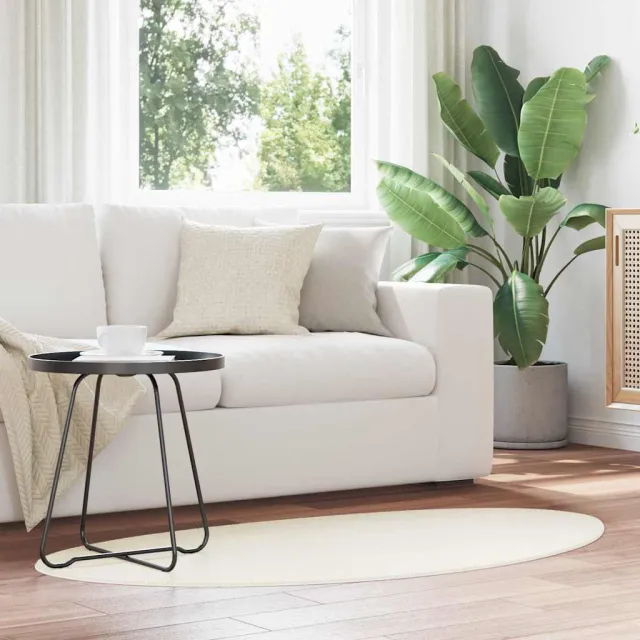 vidaXL Tapijt HUARTE Crèmekleurig 160 x 230 cm Polyester, foto 2