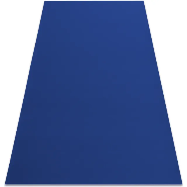 RUGSX Kleden Rugsx Tapijt met rubber bekleed RUMBA 1349 éénkleurig 120x200 cm Blauw