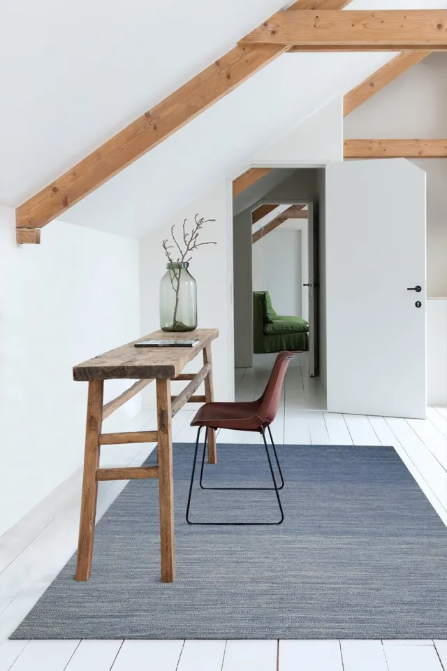 Ligne Pure Rise – Vloerkleed – Tapijt – handgeweven – wol – eco – modern – Blauw - 200x300