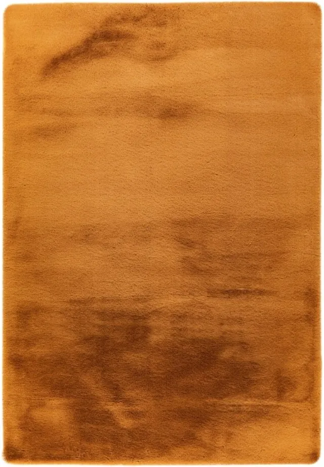 Muratap Heaven Soft Fluffy Hoogpolig Vloerkleed Geel- 80x150 CM