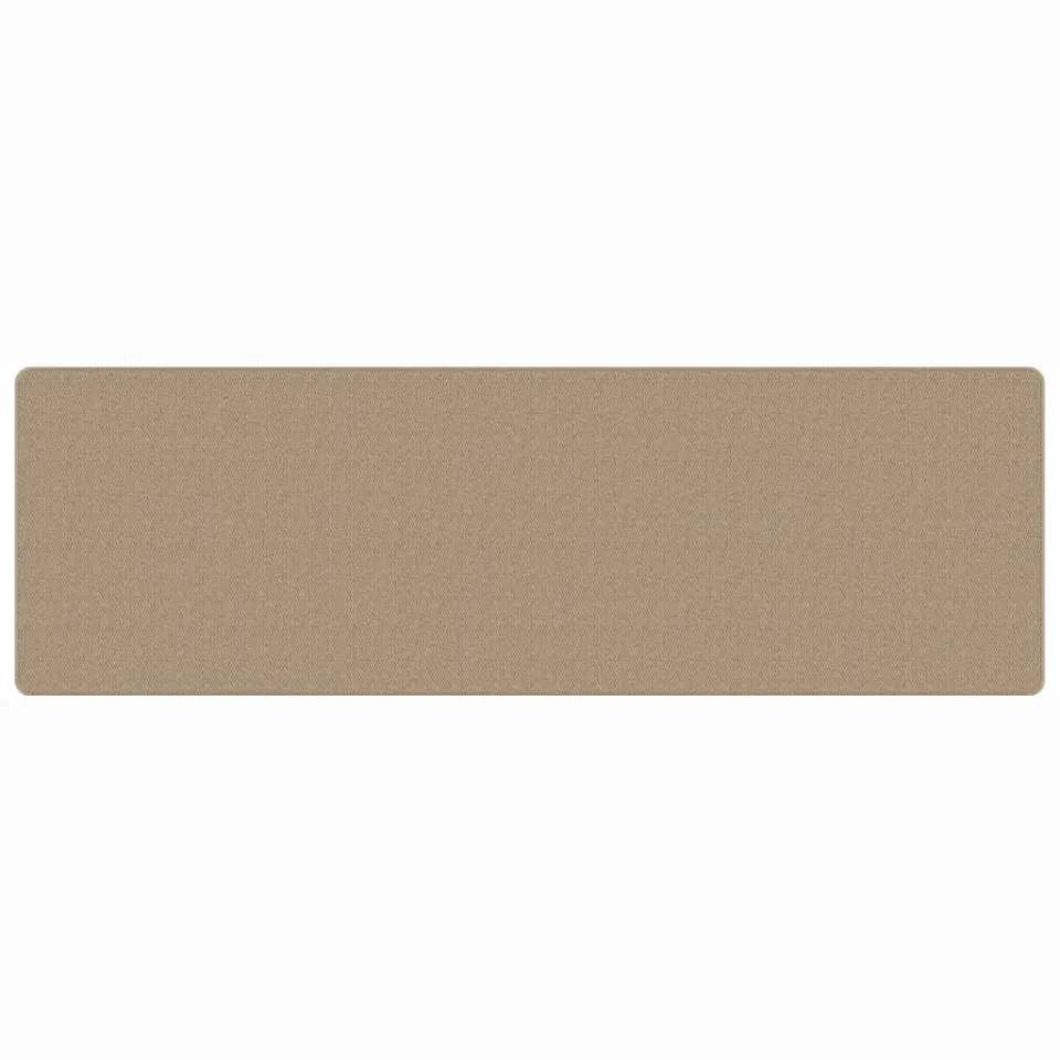 vidaXL Tapijtloper 80x250 cm sisal-look zandkleurig Bruin