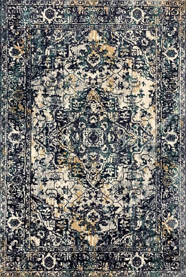 Aledin Carpets Ankara - Vintage - Vloerkleed - 160x230 cm - Laagpolig - Tapijten woonkamer meerkleurig