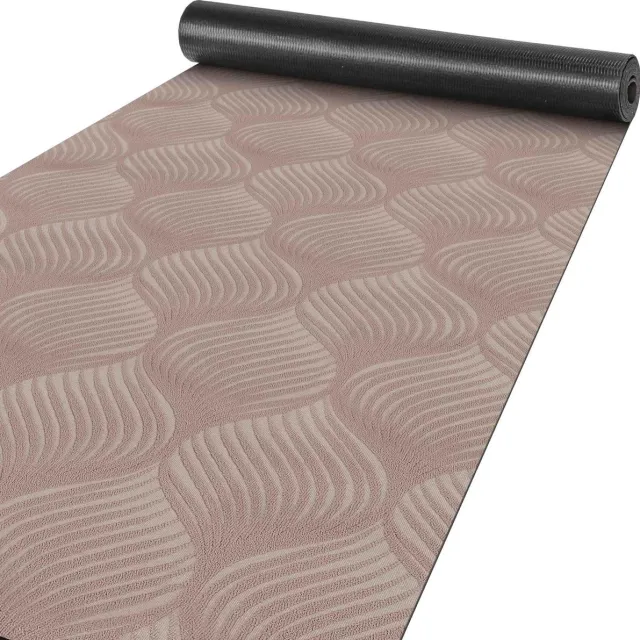 ANRO Tapijtloper Baker Bruin 200x100cm – Velours Gangloper Antislip Keukenloper Hal Op Maat