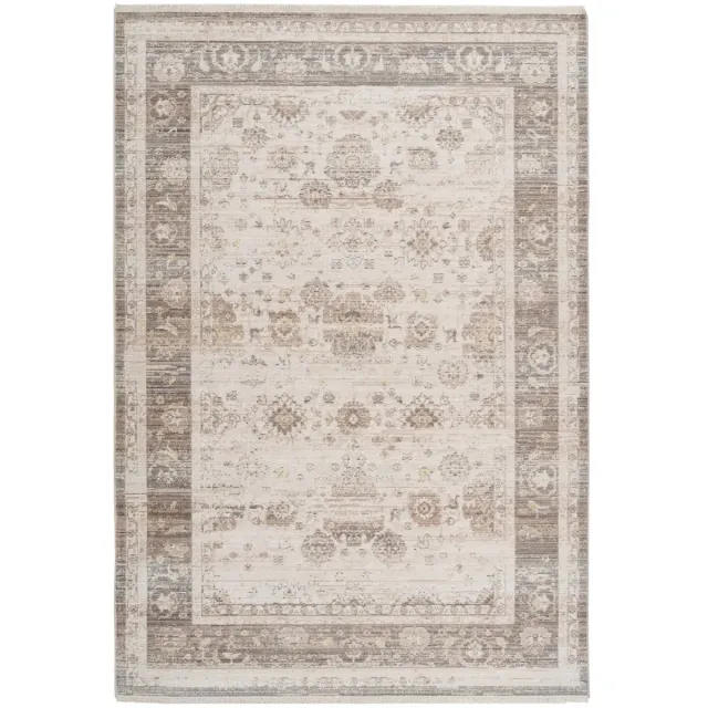 Dutch XXL Laagpolig Vloerkleed | Tapijt | Baroque | Ornamenteel | Beige