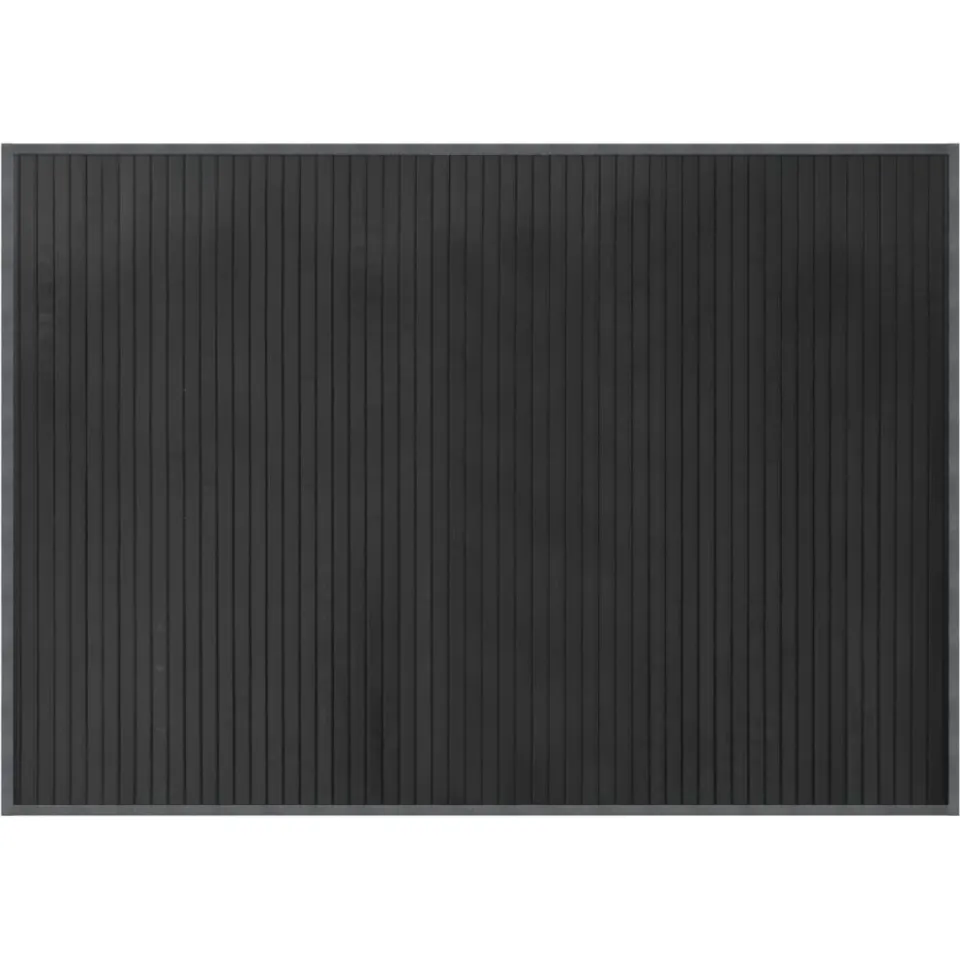 vidaXL Vloerkleed rechthoekig 70x100 cm bamboe grijs, foto 3