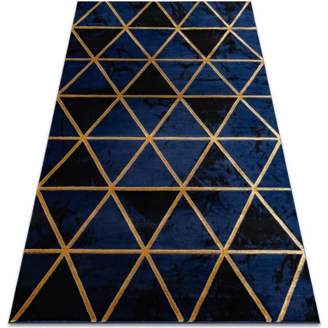 RUGSX Kleden Rugsx Tapijt EMERALD exclusief 1020 glamour, stijlvol ma 160x220 cm Blauw