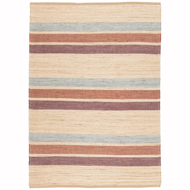 AFK Living Design tapijt van handgeweven jute GARRIGUE veelkleurig