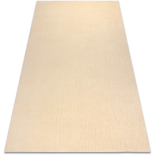 RUGSX Kleden Rugsx Wollen tapijt TEXTURA 488.15.LA100 OSTA - Lijnen, 200x300 cm Beige