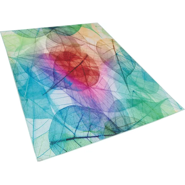 Beliani ANTAKYA - Laagpolig vloerkleed - Multicolor - Polyester Meerkleurig