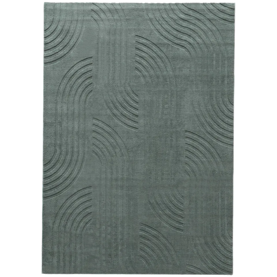 NOUS Living vloerkleed Blair groen