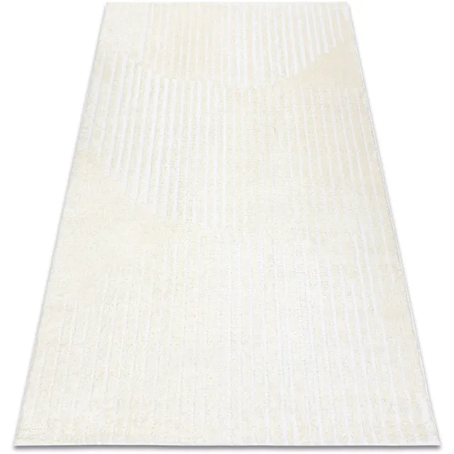 RUGSX Kleden Rugsx Tapijt modern MODE 8589 geometrisch creme 80x150 cm Beige