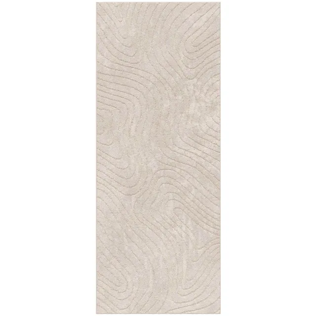 vidaXL Binnen- - en - buitenkleed - PALMERAS - Beige - 80 - x - 200 - cm - Polyester