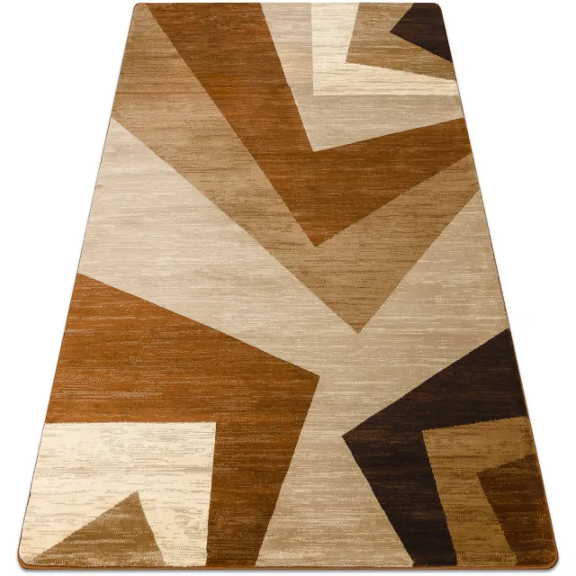 RUGSX Kleden Rugsx Tapijt ROYAL G2095 Geometrisch - beige / 100x200 cm