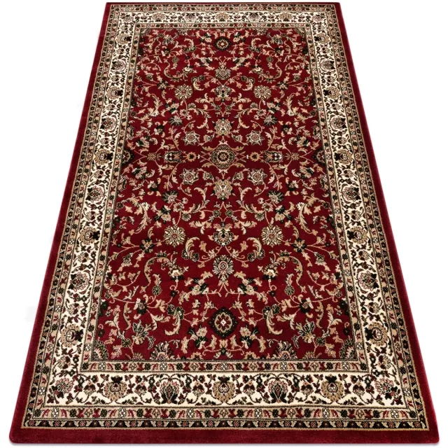 RUGSX Kleden Rugsx Tapijt ROYAL ADR patroon 1745 kastanjebruin 200x400 cm Bordeau