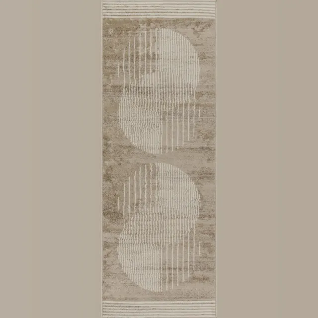 Surya Enso2 vloerkleed modern scandinavisch bruin beige