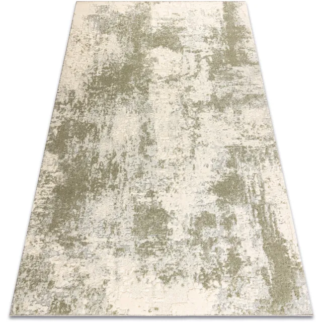 RUGSX Kleden Rugsx FLUX 461.138.SA990 wollen tapijt OSTA - Abstractie 60x120 cm Groen