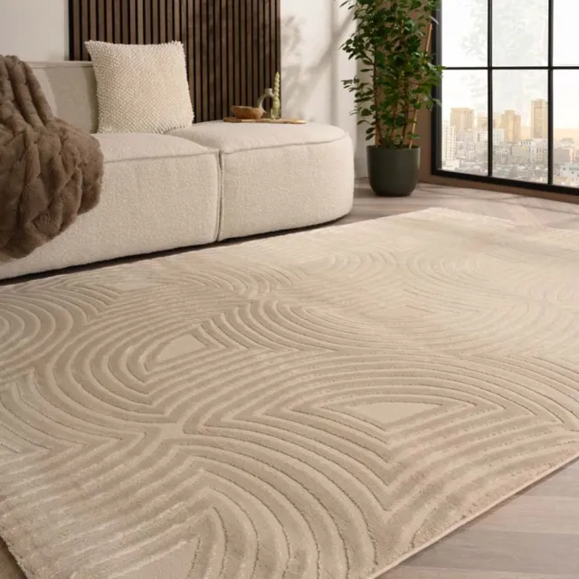 TrueWeave Scandinavisch vloerkleed - Serene Myra beige 120x170