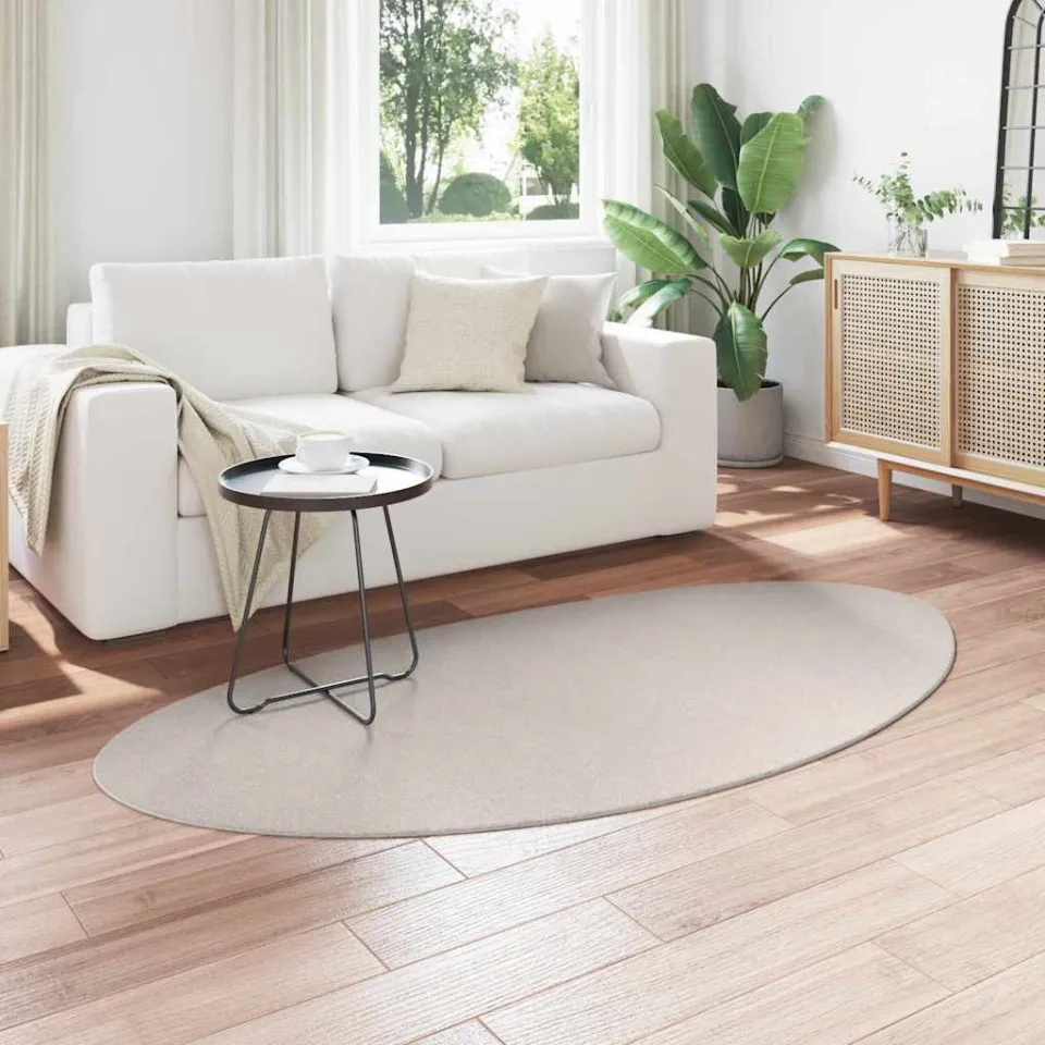 vidaXL Tapijt HUARTE Beige 100 x 200 cm Polyester, foto 3