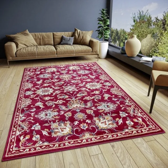 flycarpets Klassiek Vloerkleed - Caracci - Rood / Multi - 160x235 cm