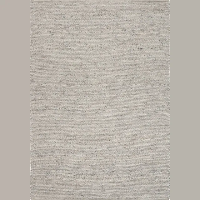 Acsento Milano Natural Mix Vloerkleed - 200 x 290 cm - Beige - Rechthoekig - Wol - Woonkamer, Eetkamer, Slaapkamer - Effen - Scandinavisch, Modern