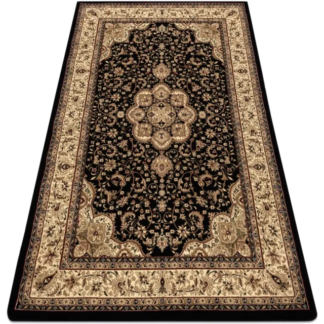 RUGSX Kleden Rugsx Tapijt ROYAL AGY patroon 0521 zwart 200x290 cm