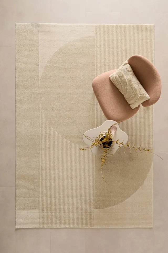 NOUS Living vloerkleed beige, foto 2