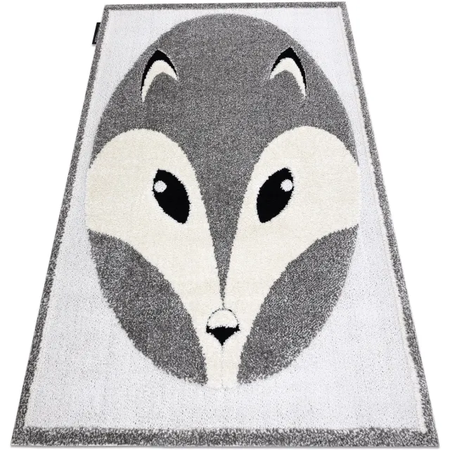 RUGSX Kleden Rugsx Kindertapijt JOY Fox vos, voor kinderen Grijs
