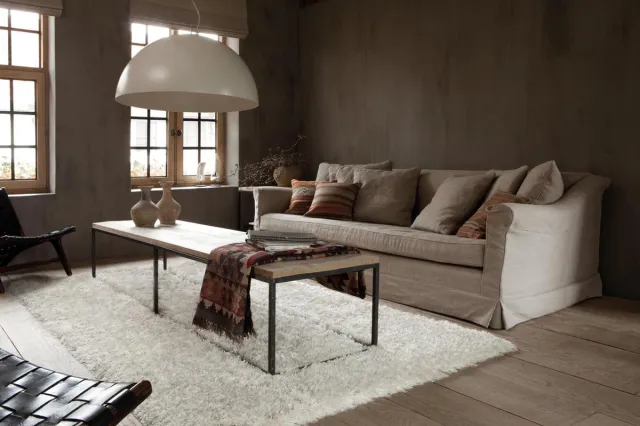 Timeless Creativity OSTA Rhapsody – Vloerkleed – Tapijt – geweven – wol – eco – duurzaam - hoogpolig - modern - Wit