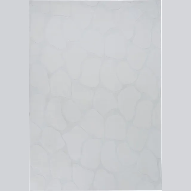 Beliani KAWI - Vloerkleed - Lichtgrijs - Polyester, foto 2