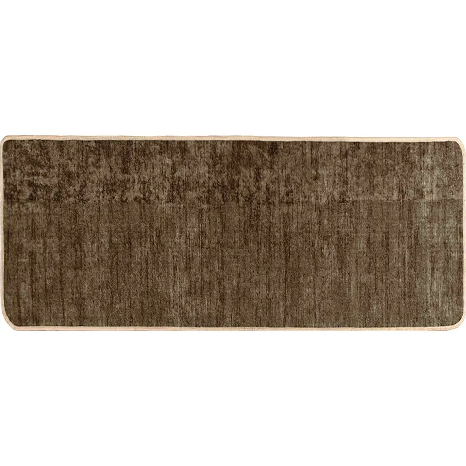 vidaXL Vloerkleedloper MARSA Bosgroen 100 x 200 cm Polyester en PVC
