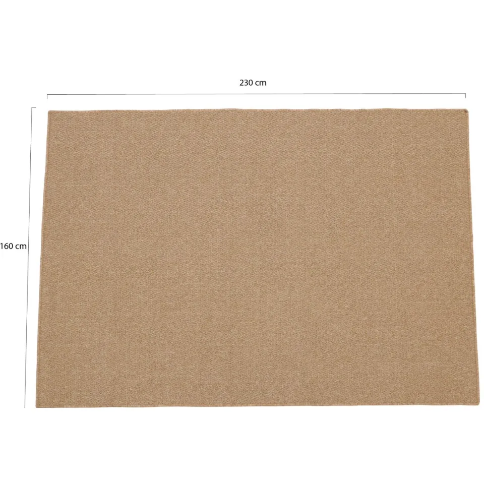 Kees Smit Collectie Bolonia buitenkleed 160x230cm taupe, foto 2