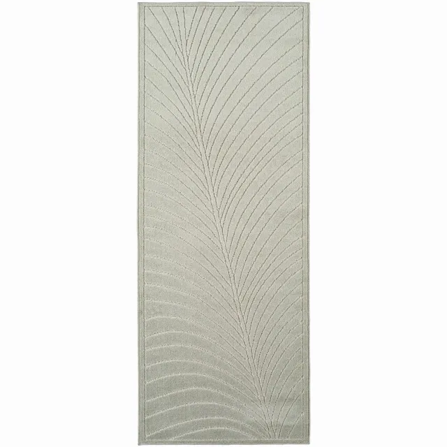 Ayyildiz Japandi-stijl binnen- en buitentapijt Nova (groen 1204) - 240x340 cm