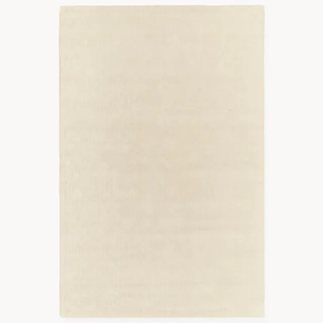 Westwing Collection Handgeweven katoenen vloerkleed Lora Beige