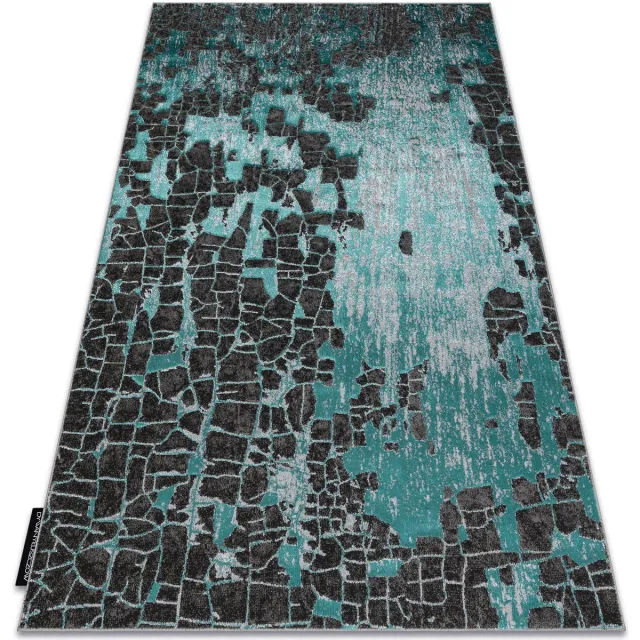 RUGSX Kleden Rugsx Modern DELUXE tapijt 2079 vintage - structuurgroen